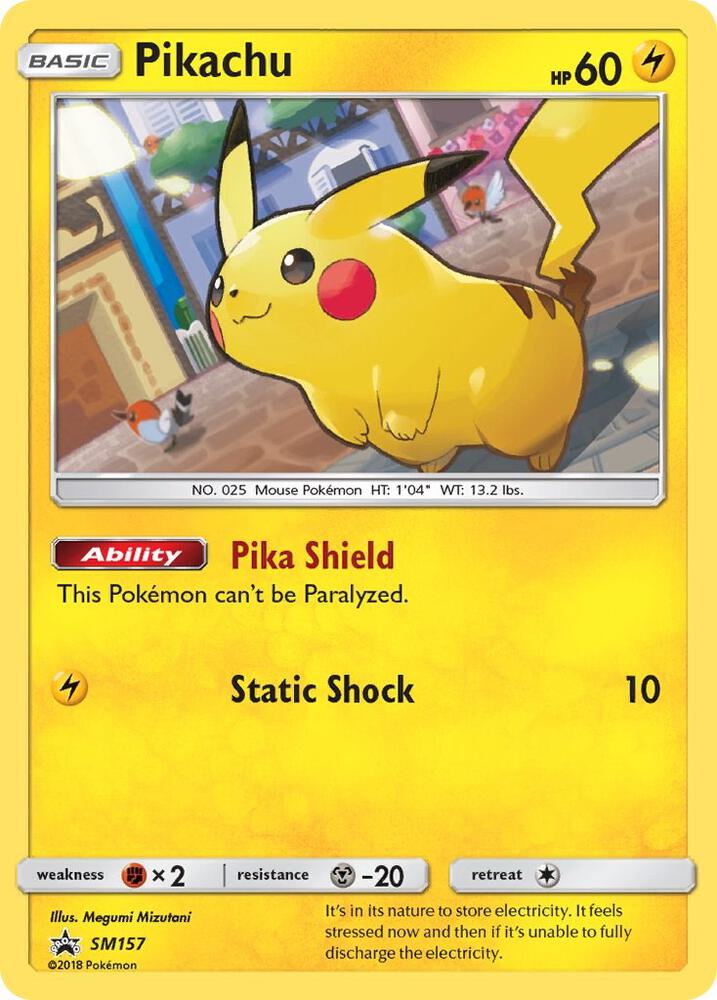 Pikachu - SM157 card image