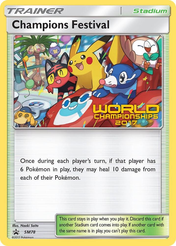 Champions Festival - SM78 (World Championships 2017) card image