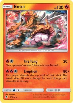 Entei - 47/214 (SM Lost Thunder) card image