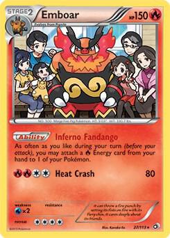 Emboar - 27/113 (Legendary Treasures) card image