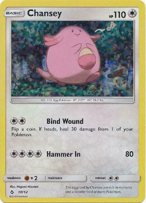 Chansey - 10/12 card image