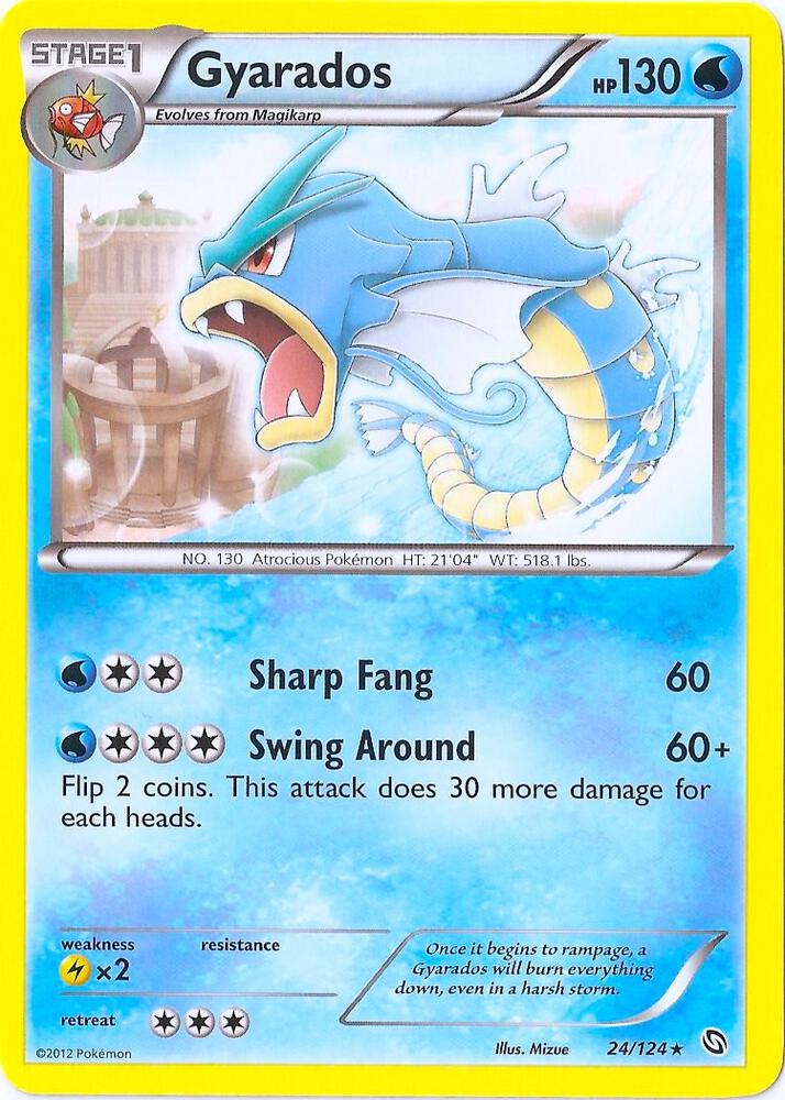 Gyarados - 24/124 (Cosmos Holo) card image