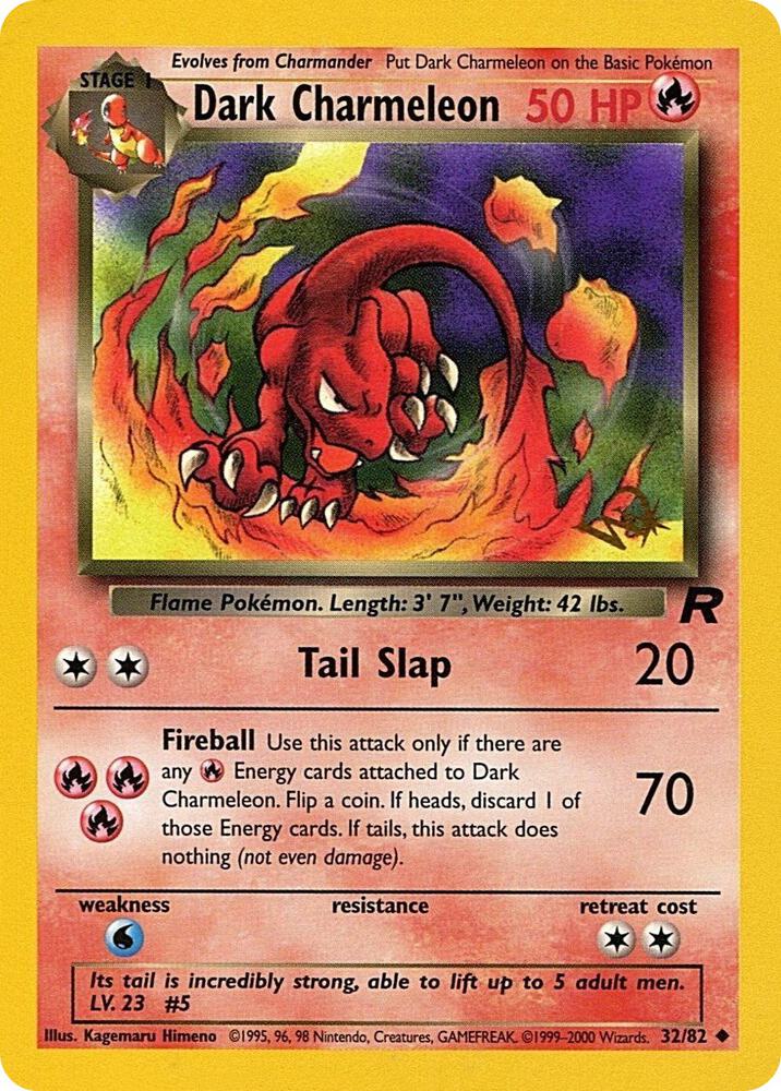 Dark Charmeleon [W Stamped] card image