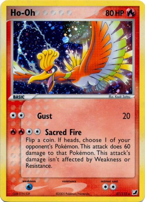 Ho-Oh - 27/115 (Cosmos Holo) card image