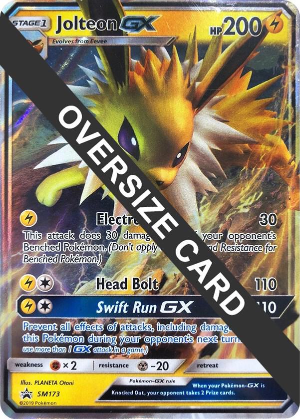 Jolteon GX - SM173 (SM Black Star Promo) card image