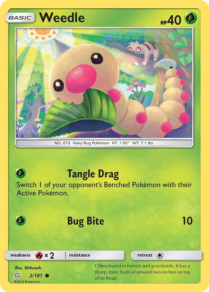 Weedle (2) card image