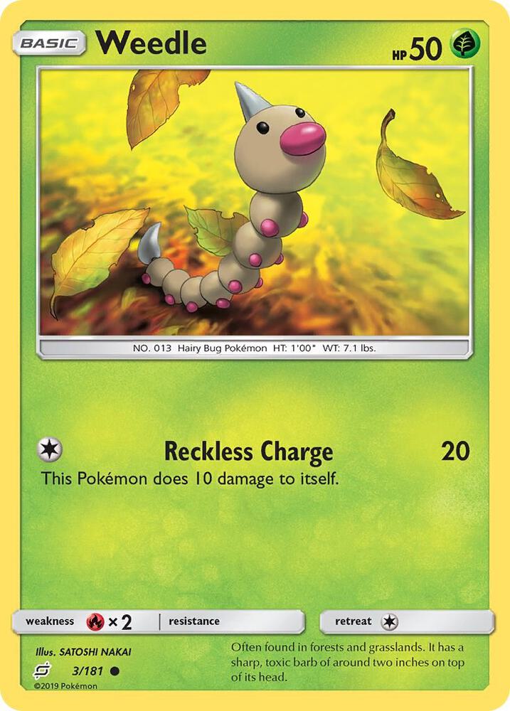 Weedle (3) card image