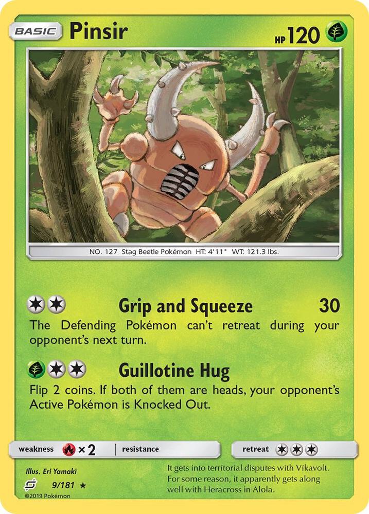 Pinsir card image