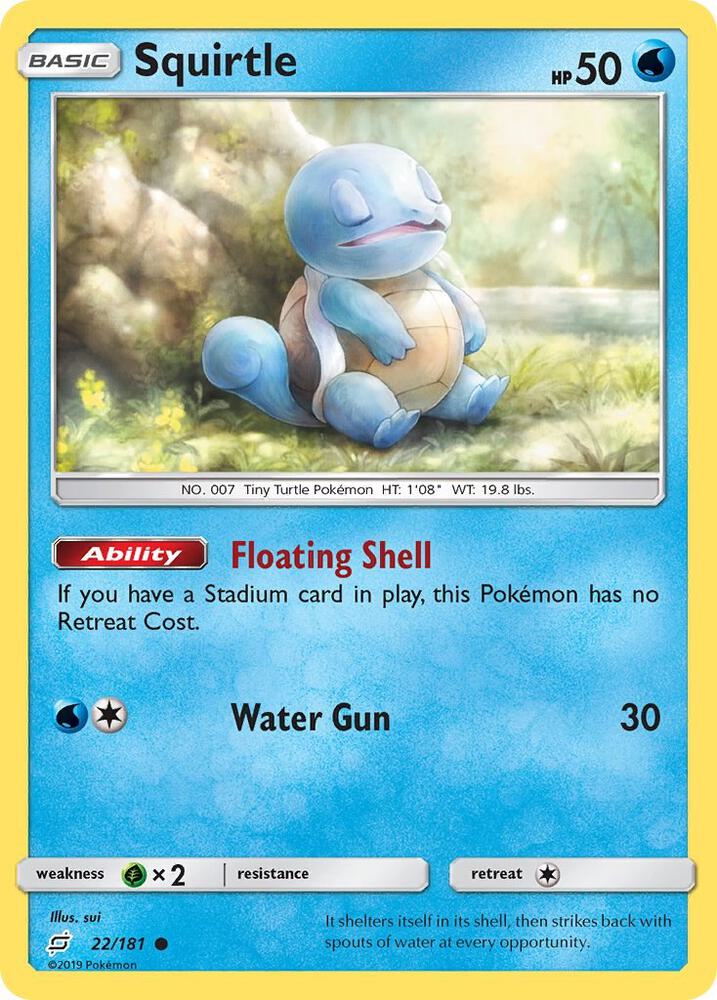 Squirtle (22) card image