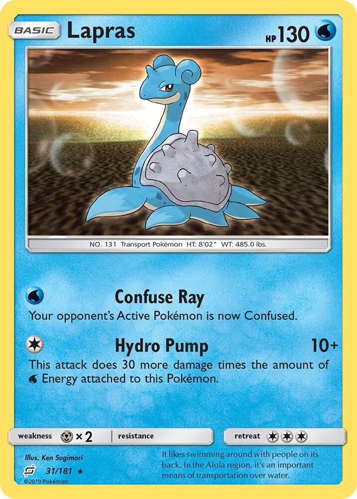 Lapras card image