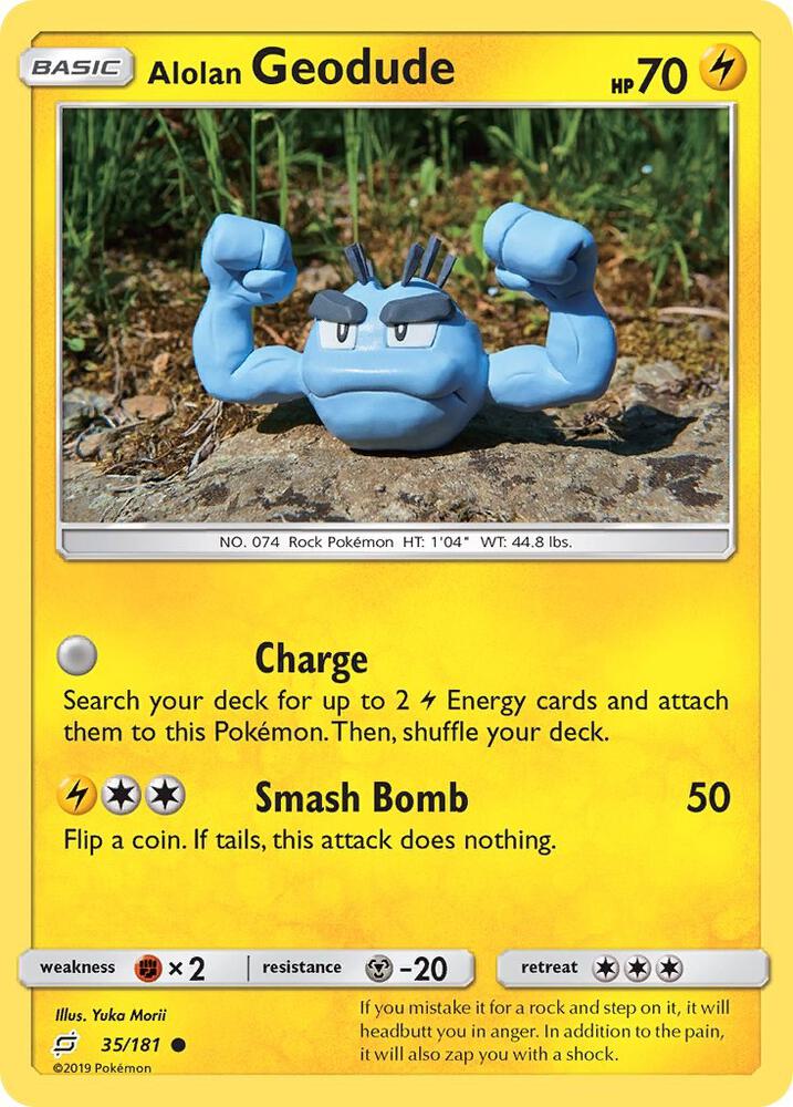 Alolan Geodude (35) card image