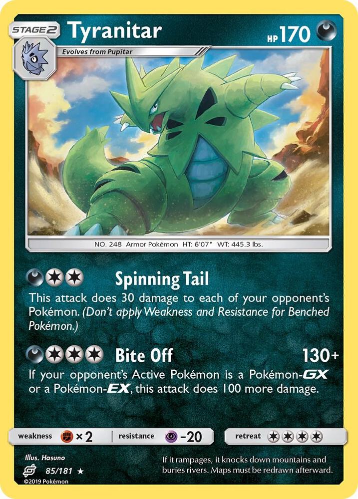 Tyranitar card image