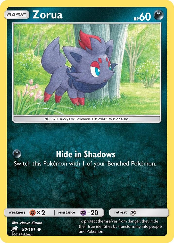 Zorua card image