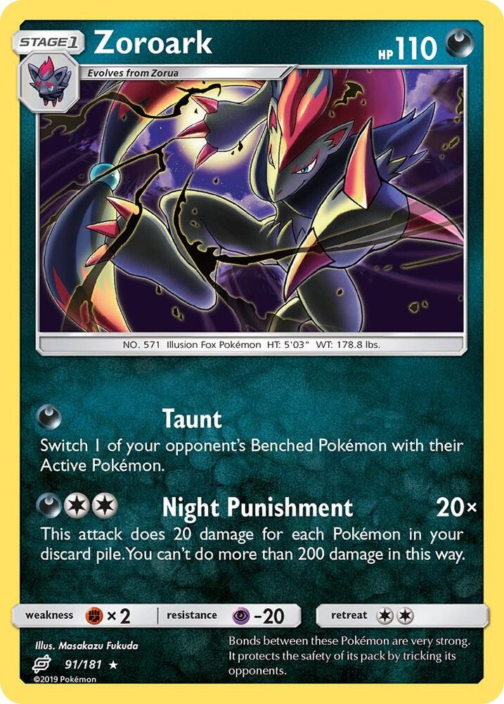 Zoroark card image