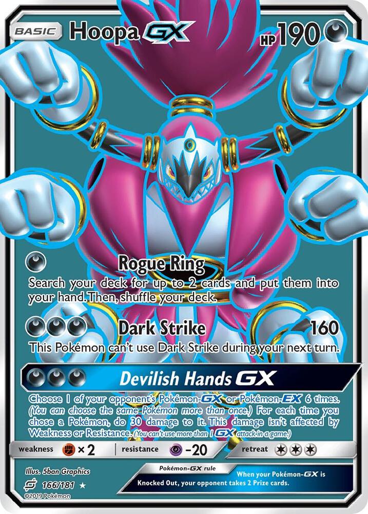 Hoopa GX (Full Art) card image