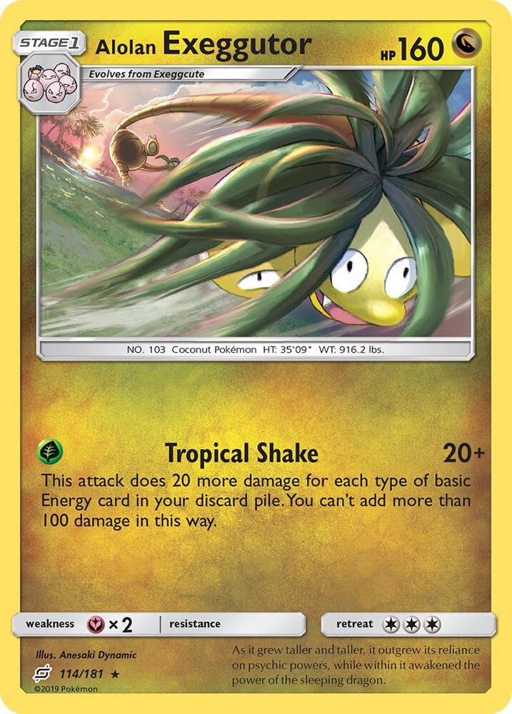Alolan Exeggutor (114) card image