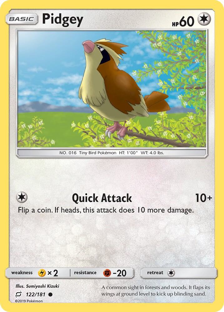 Pidgey (122) card image