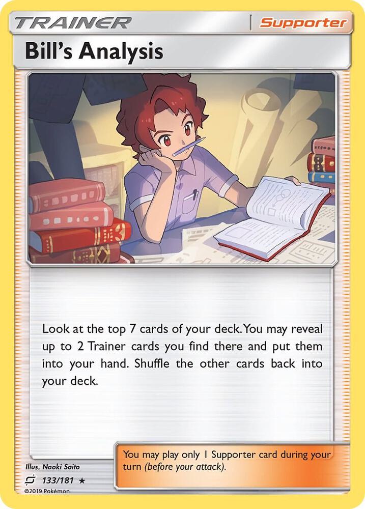 Bill's Analysis card image