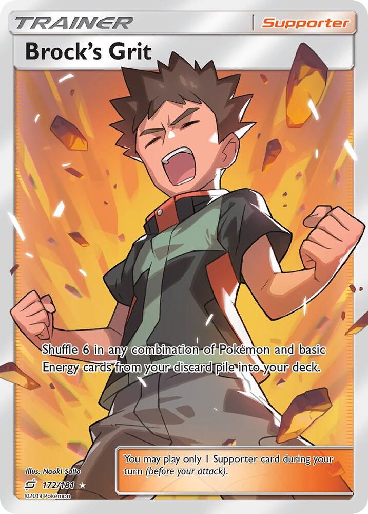 Brock's Grit (Full Art) card image