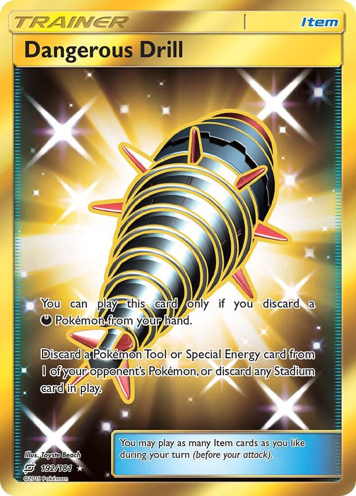 Dangerous Drill (Secret) card image