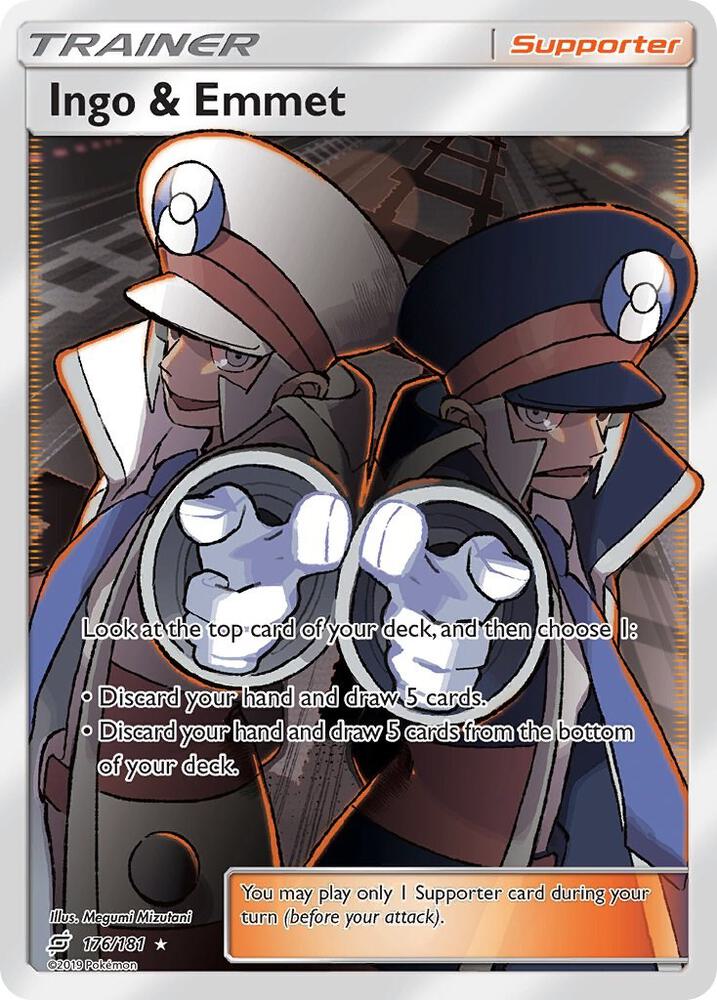 Ingo & Emmet (Full Art) card image