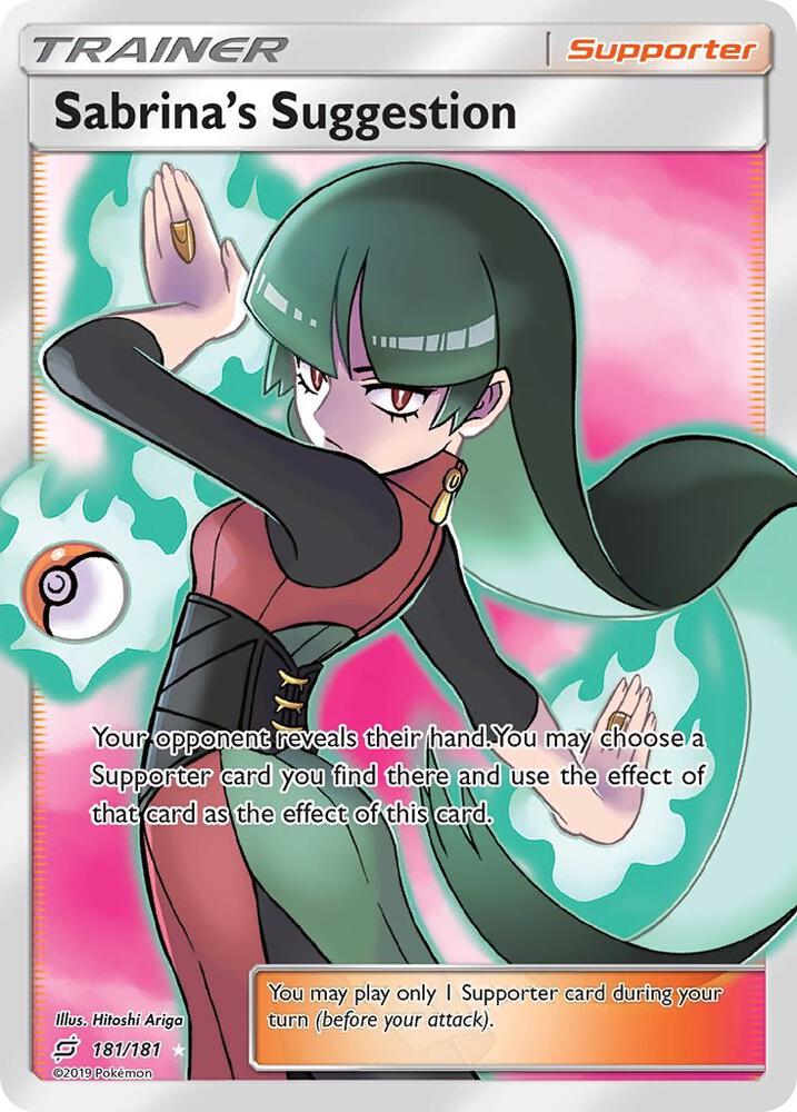 Sabrina's Suggestion (Full Art) card image