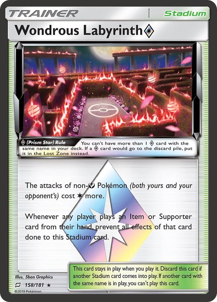 Wondrous Labyrinth Prism Star card image