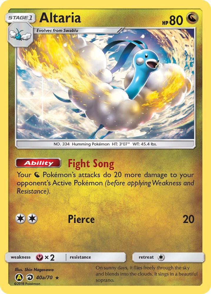 Altaria - 40a/70 card image