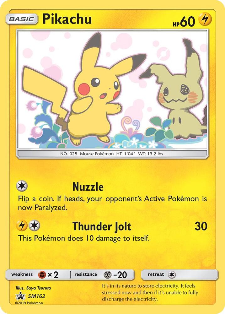 Pikachu - SM162 card image