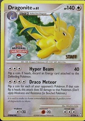 Dragonite - 2/146 (National Championships) [Staff] card image