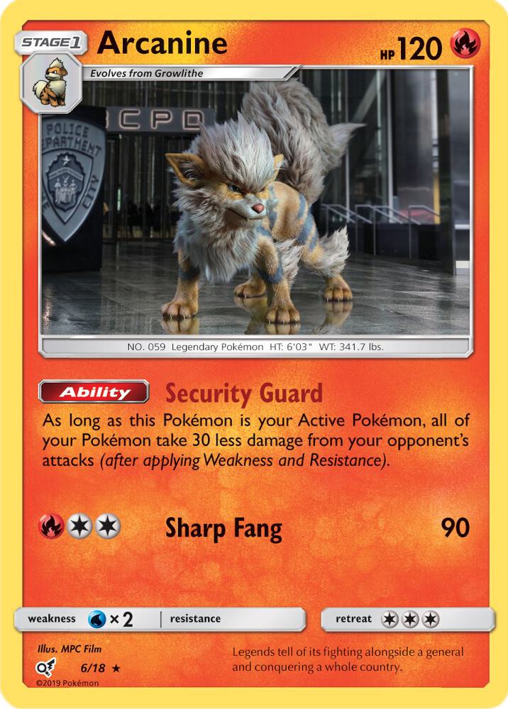 Arcanine card image