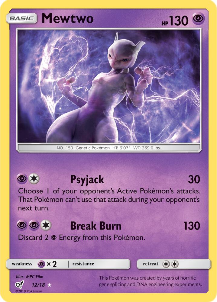 Mewtwo card image
