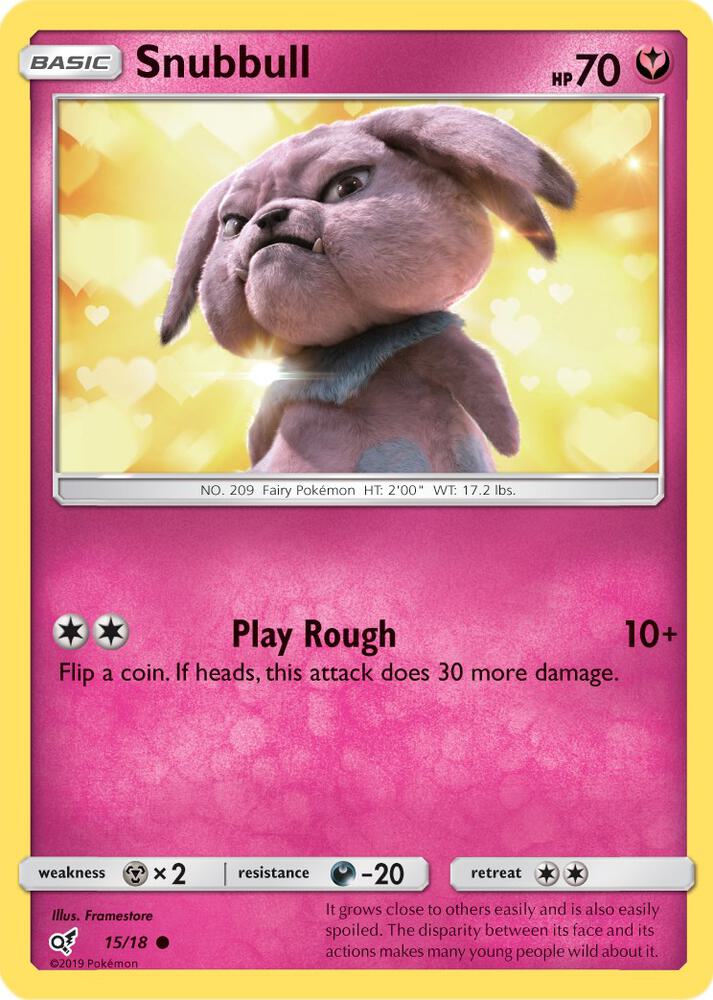Snubbull (Holo Common) card image