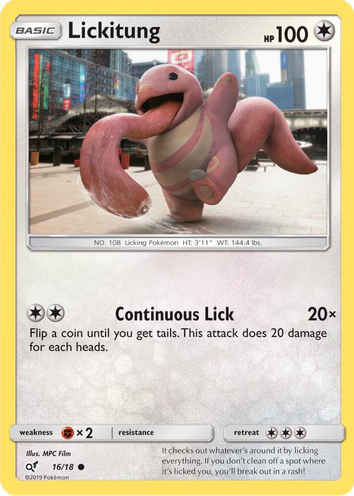 Lickitung (Holo Common) card image