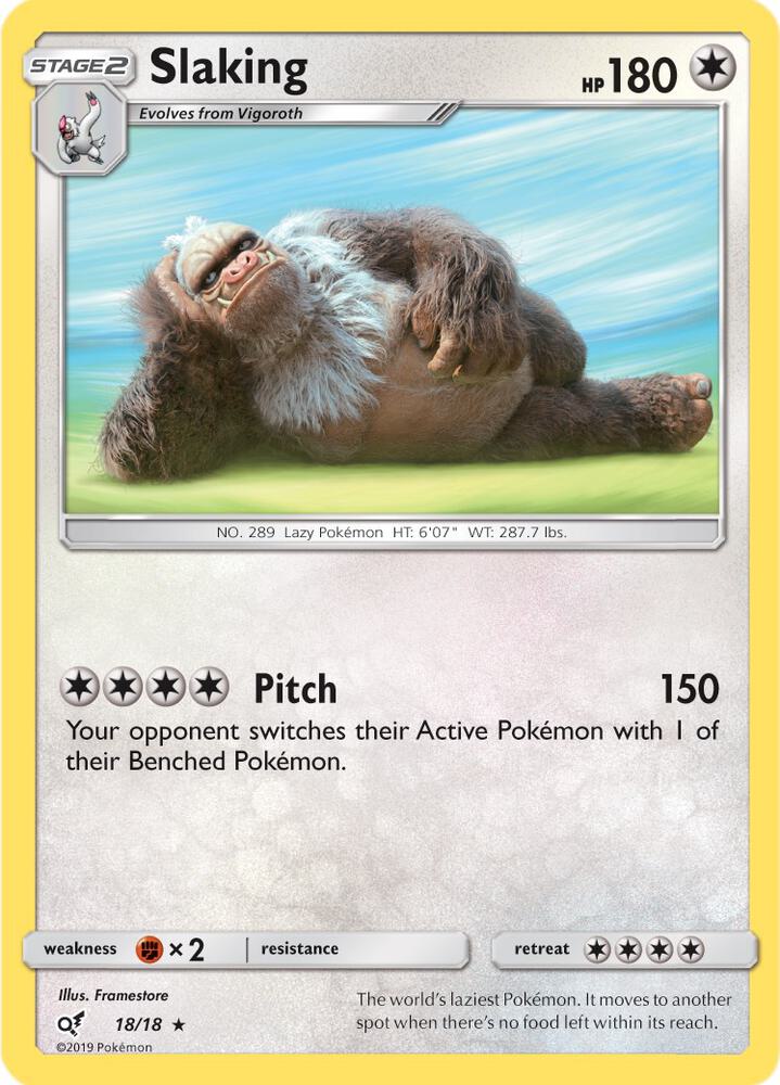 Slaking card image