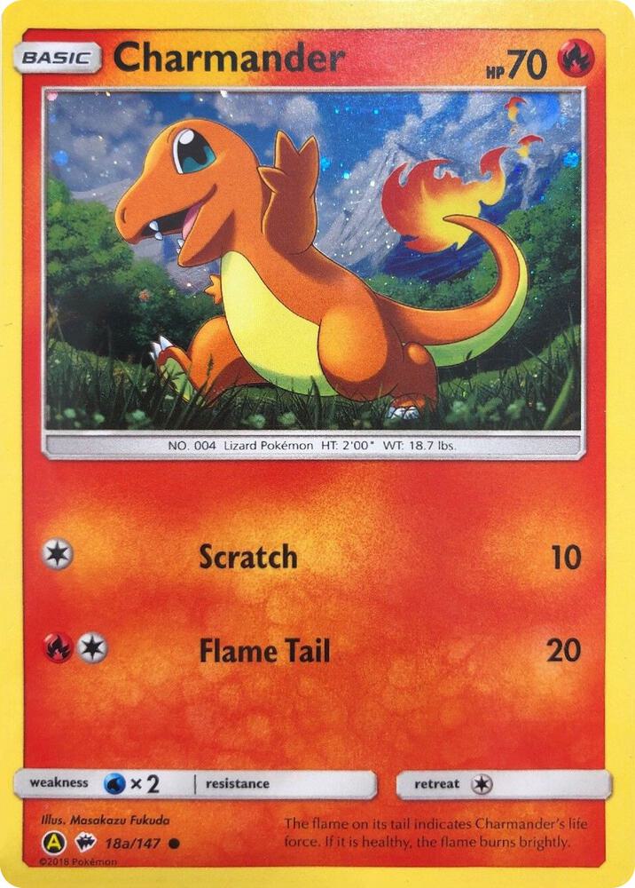 Charmander - 18a/147 card image