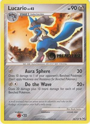Lucario - 53/127 (Prerelease) card image
