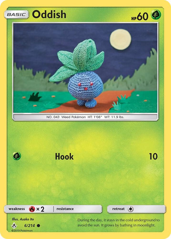 Oddish (6) card image