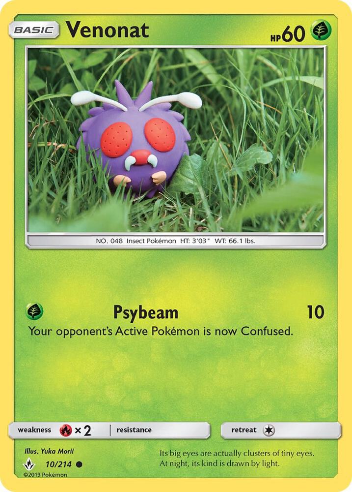 Venonat (10) card image