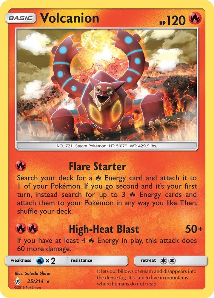 Volcanion card image