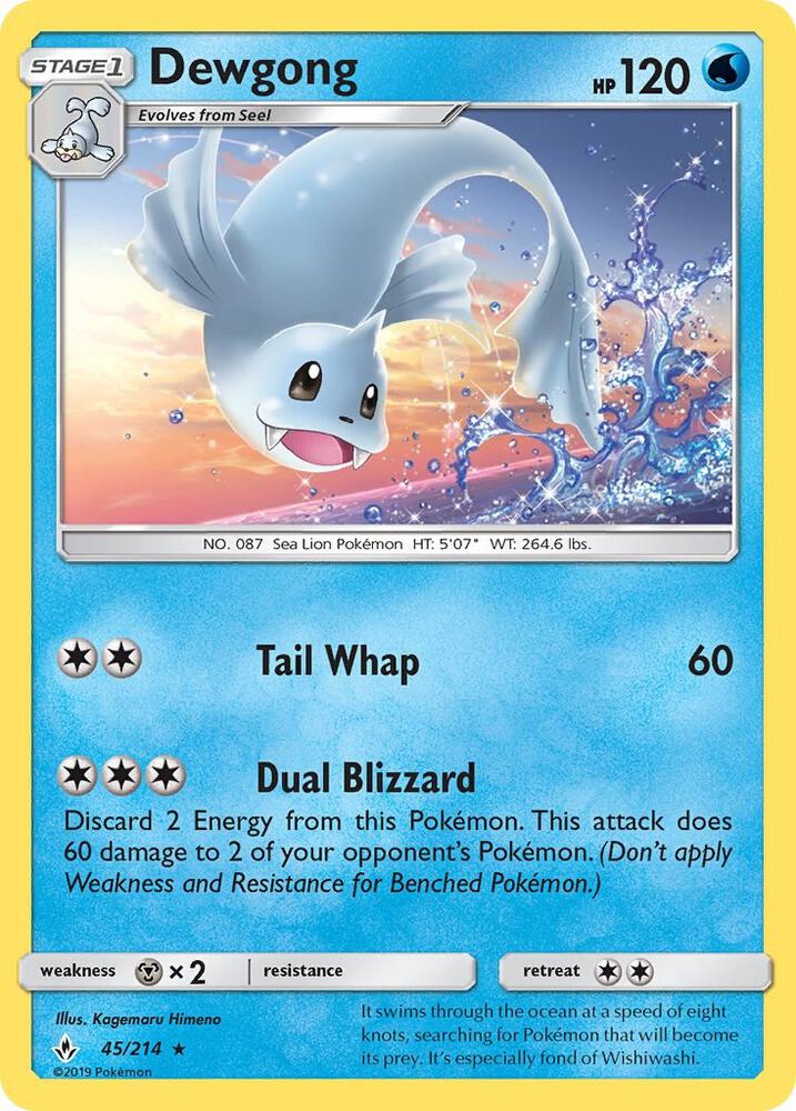 Dewgong card image