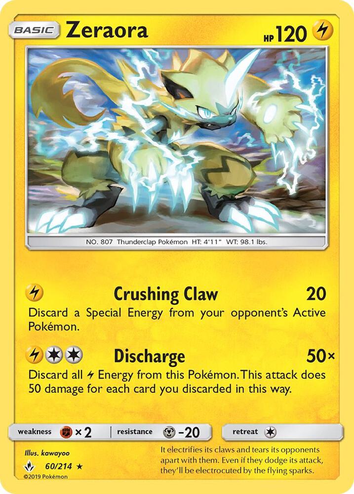 Zeraora card image