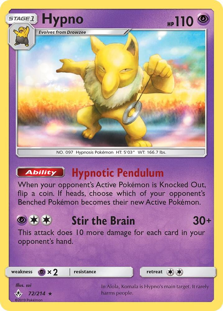 Hypno card image
