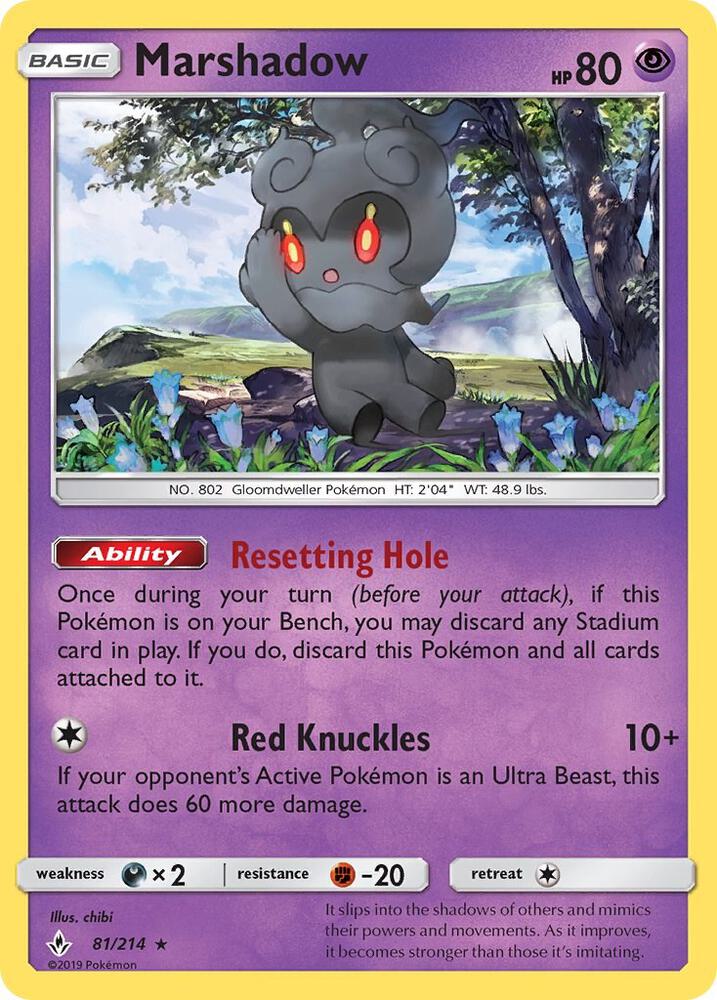 Marshadow card image