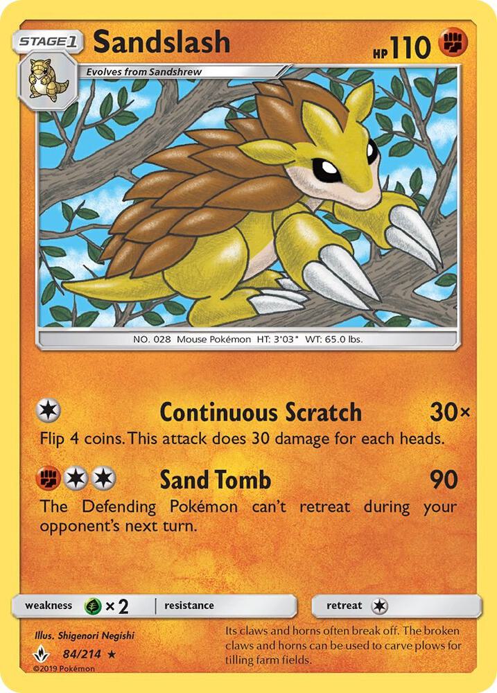 Sandslash card image