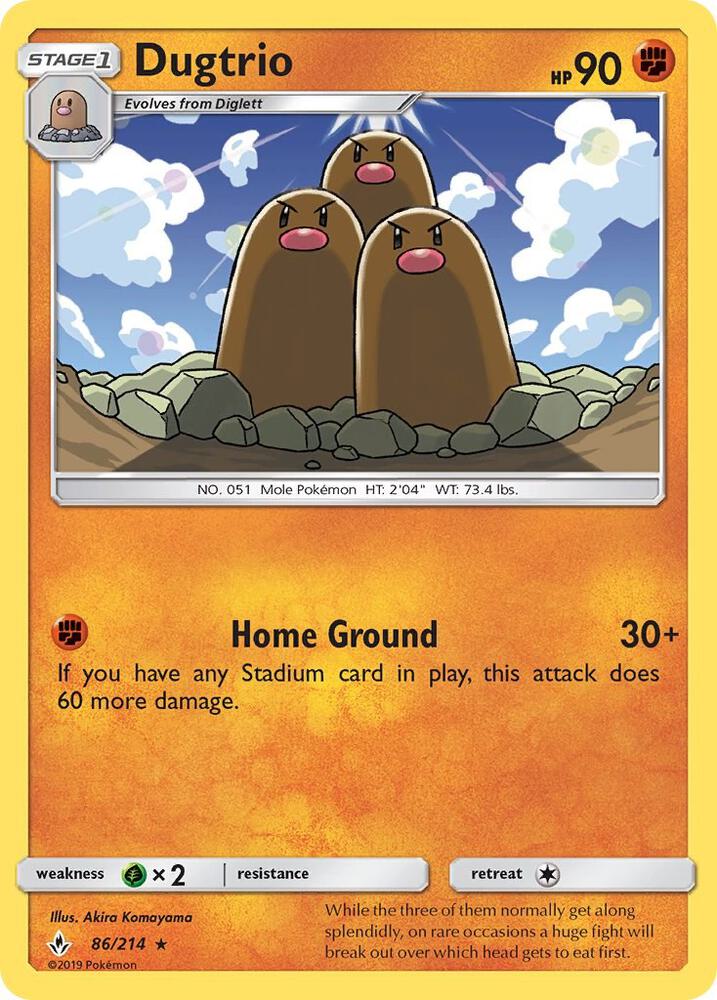 Dugtrio card image