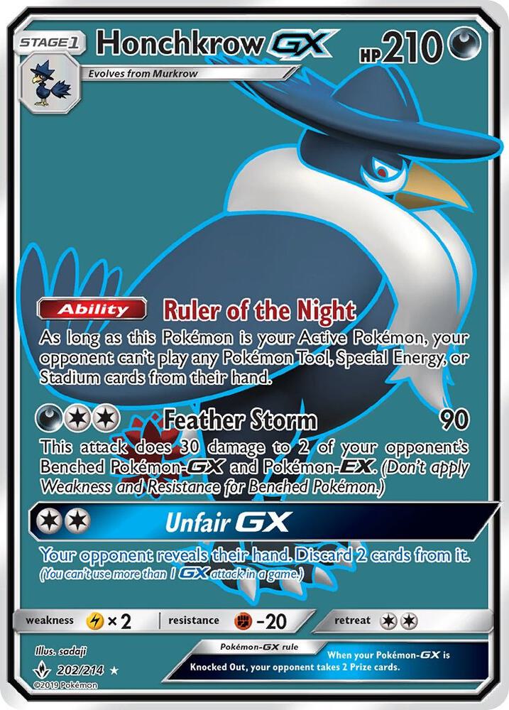 Honchkrow GX (Full Art) card image