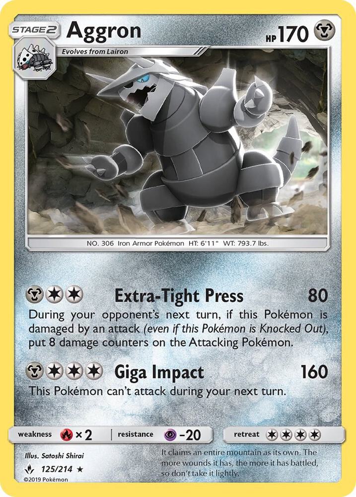 Aggron card image