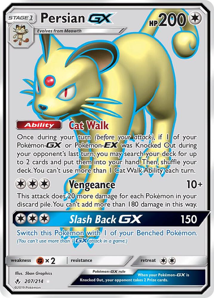 Persian GX (Full Art) card image