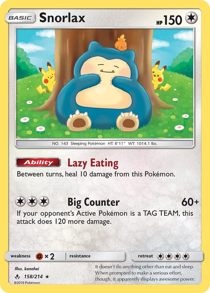 Snorlax card image